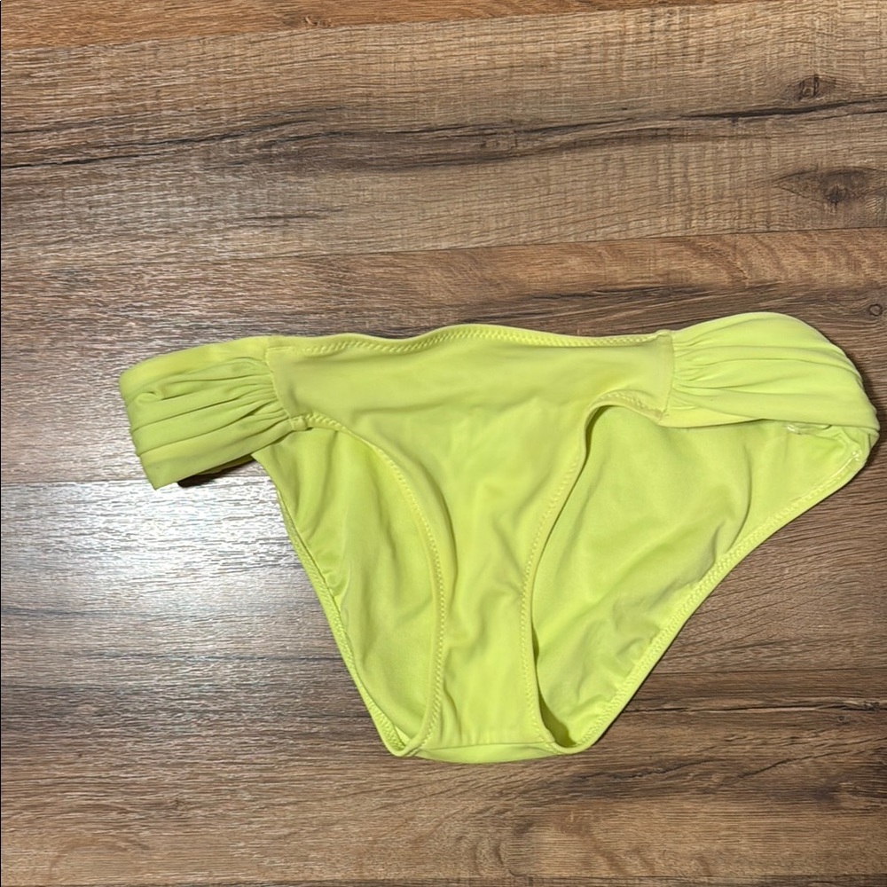 Victoria's Secret Neon Yellow Cheeky Swimwear